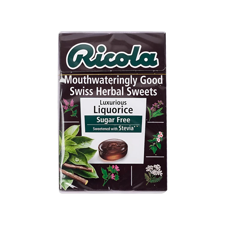 Ricola Liquorice Herb Lozenges (Sugar Free Cough Drops)
