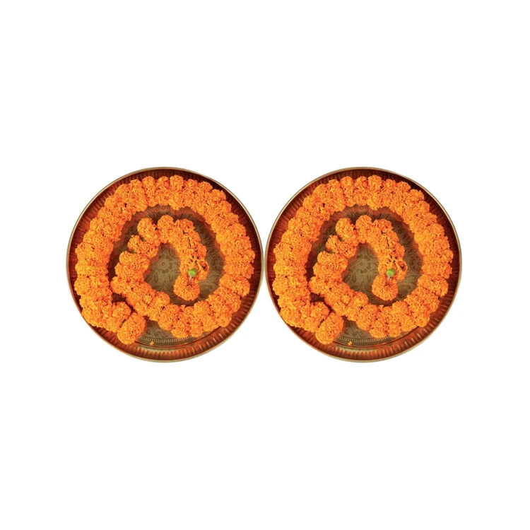 Orange Marigold Flower String