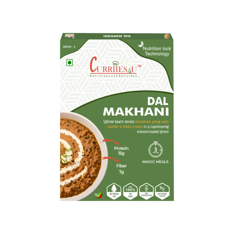 Curriies4u Dal Makhani Ready To Eat