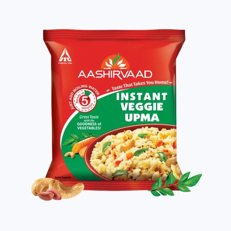 Aashirvaad Instant Veggie Upma Ready to Eat