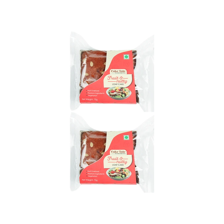 Caketale Fruit And Nutty Loaf Dry Cake - Pack of 2