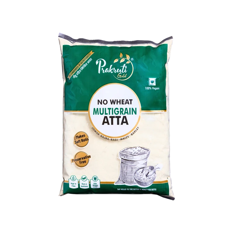 Prakruti Gold No Wheat Multigrain Atta