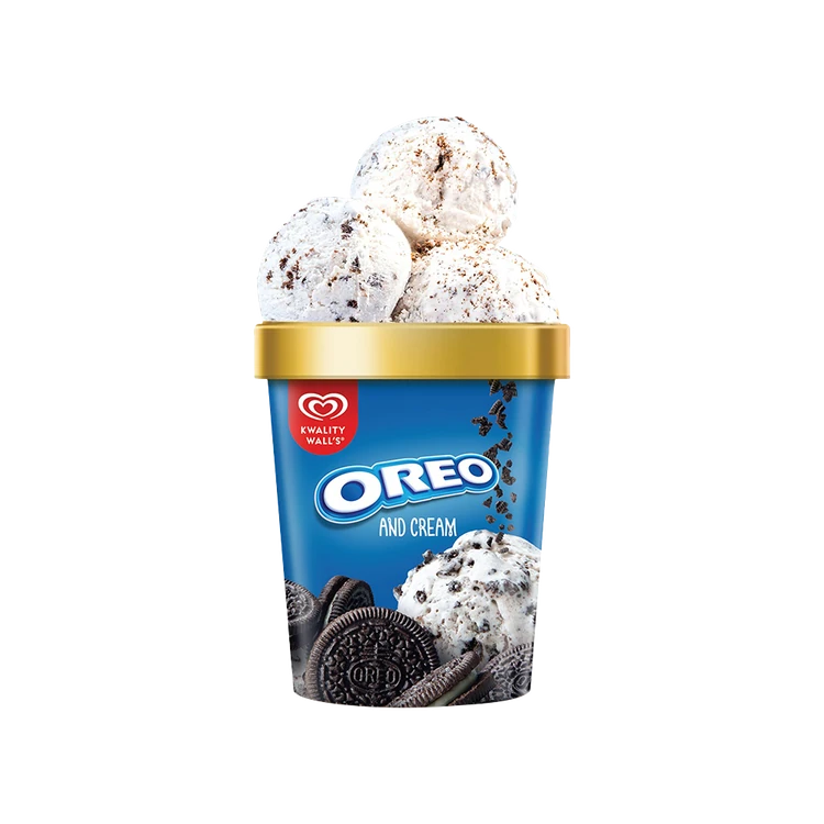 Kwality Walls Oreo & Cream Frozen Dessert Tub