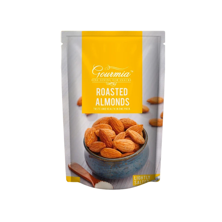 Gourmia Lightly Salted Roasted Flavoured Almonds (Badami)