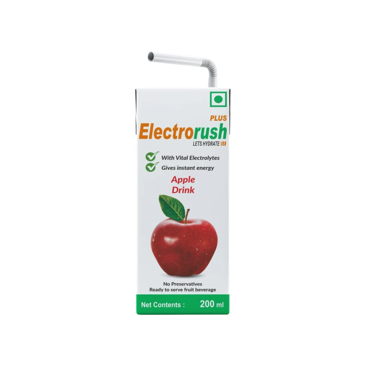 Electrorush Ready to Drink Apple Juice