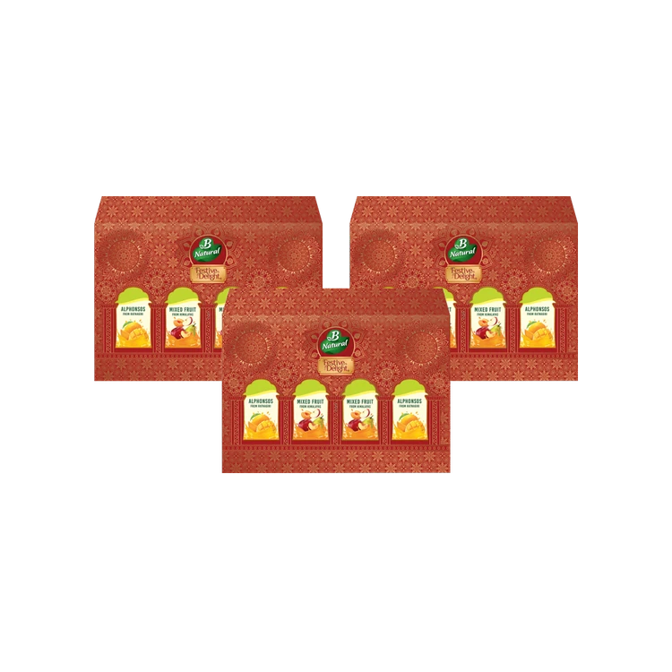 B Natural Festive Delight Origins Juice Gift Pack - Pack of 3