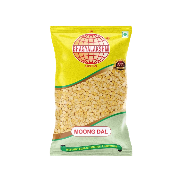 Bhagyalakshmi Yellow Moong Dal (Dhuli) - Pack of 2 (Hesaru Bele)