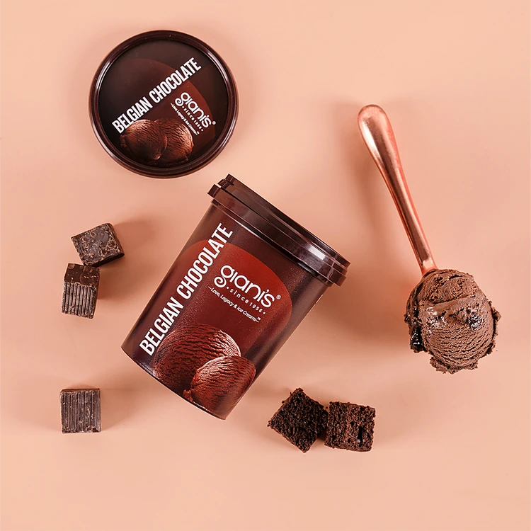 Giani's Belgian Chocolate Ice Cream Tub