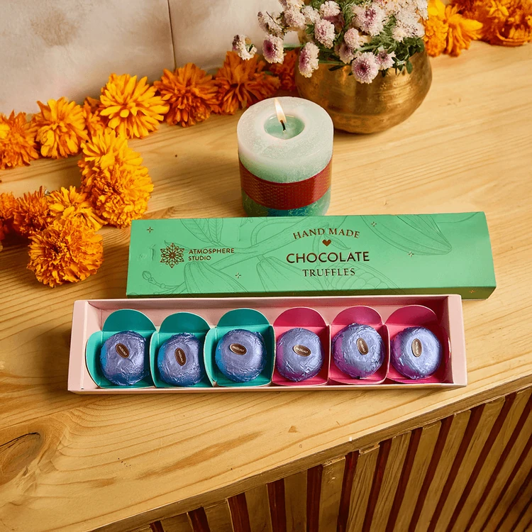 Atmosphere Studio Chocolate Hazelnut Truffles Gift Pack