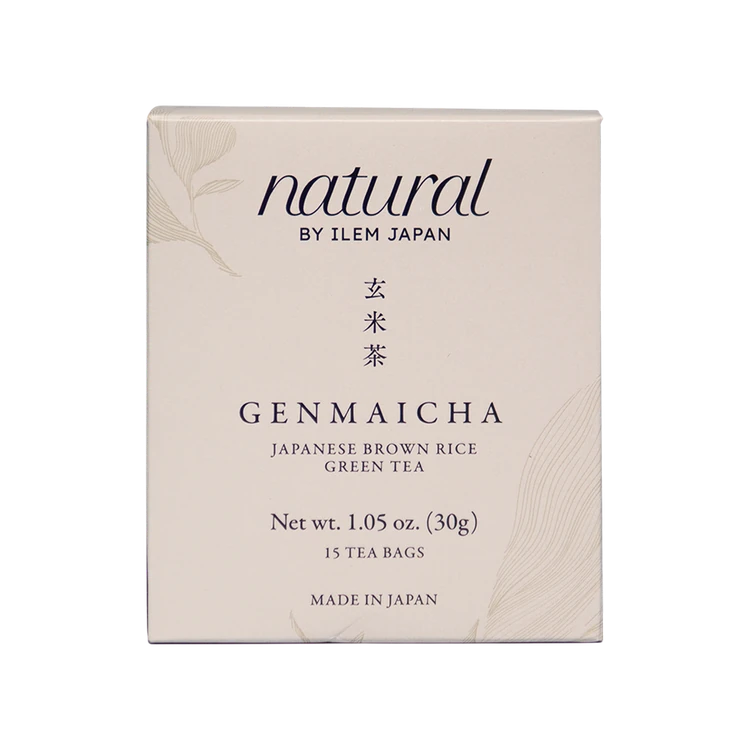 ILEM JAPAN Genmaicha Flavoured Green Tea Bags