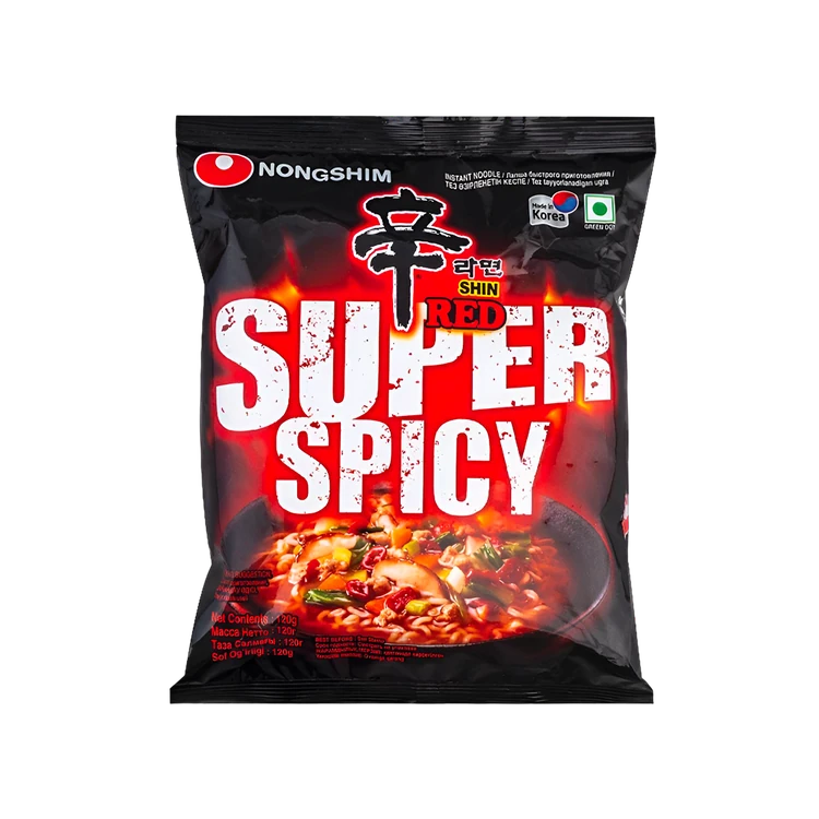 Nongshim Shin Red Super Spicy Noodles