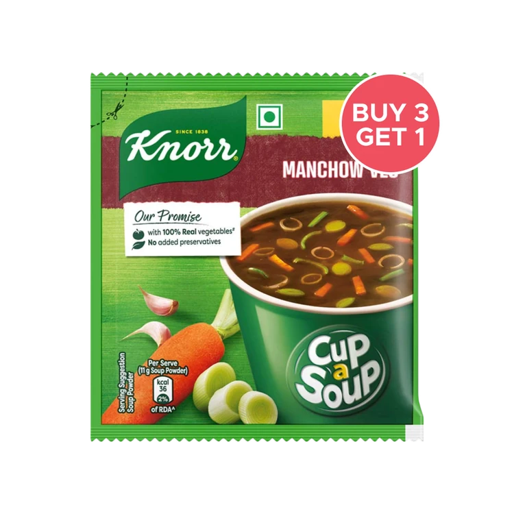 Knorr Manchow Veg Soup - Buy 3 Get 1 Free