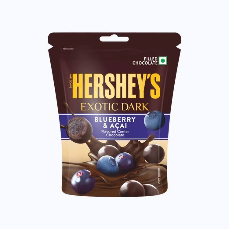 Hershey's Exotic Dark Dark Chocolate Pack (Blueberry & Acai)