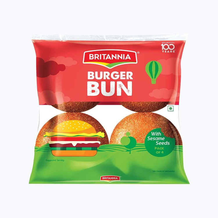 Britannia Oven Fresh Burger Bun