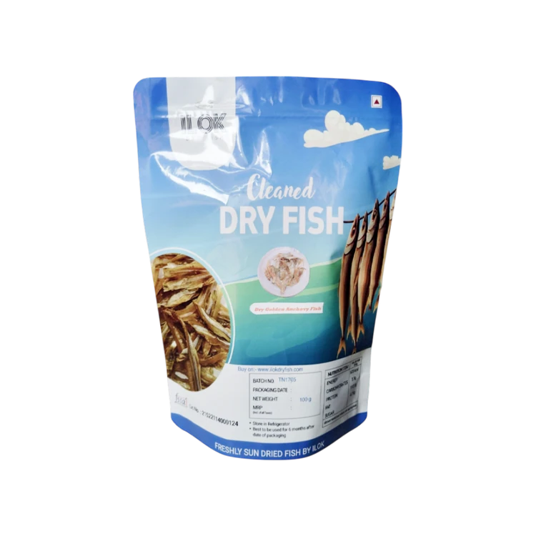 ILOK Golden Anchovy Cleaned Dry Fish