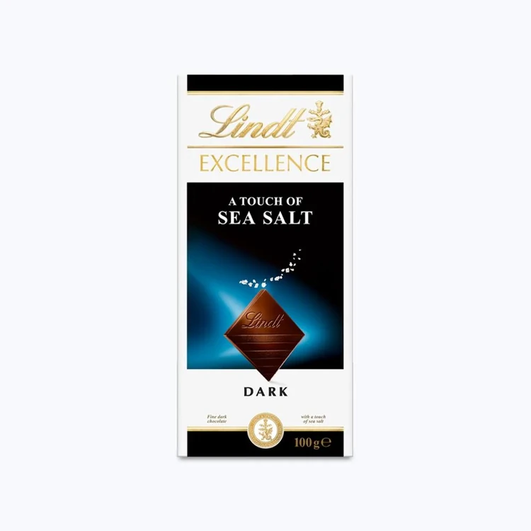 Lindt Excellence Sea Salt Dark Chocolate Bar
