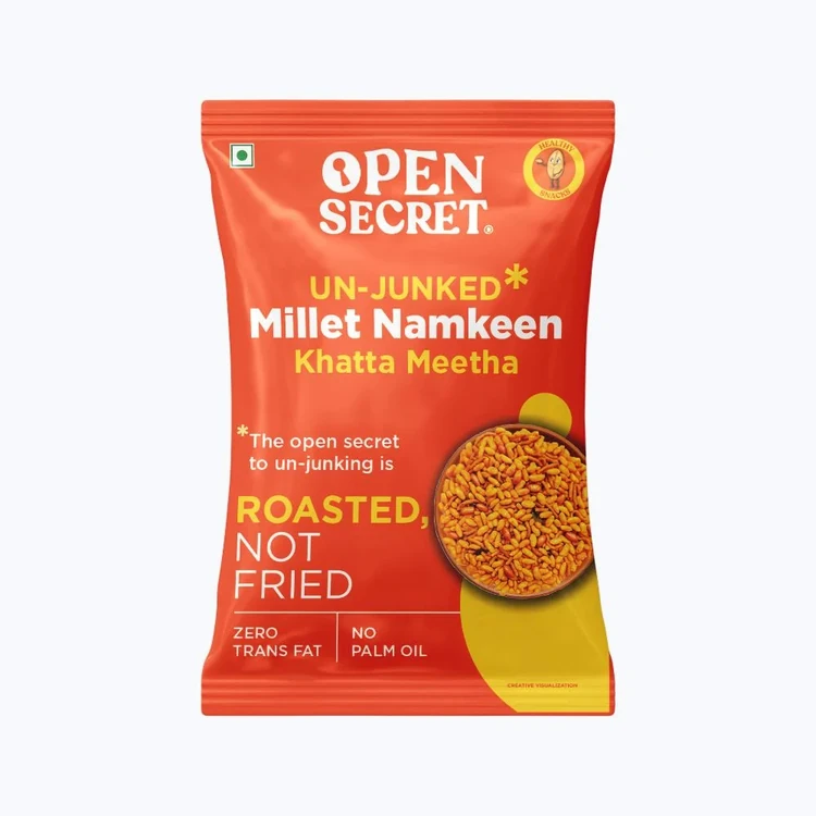 Open Secret Khatta Meetha Millet Namkeen Snacks