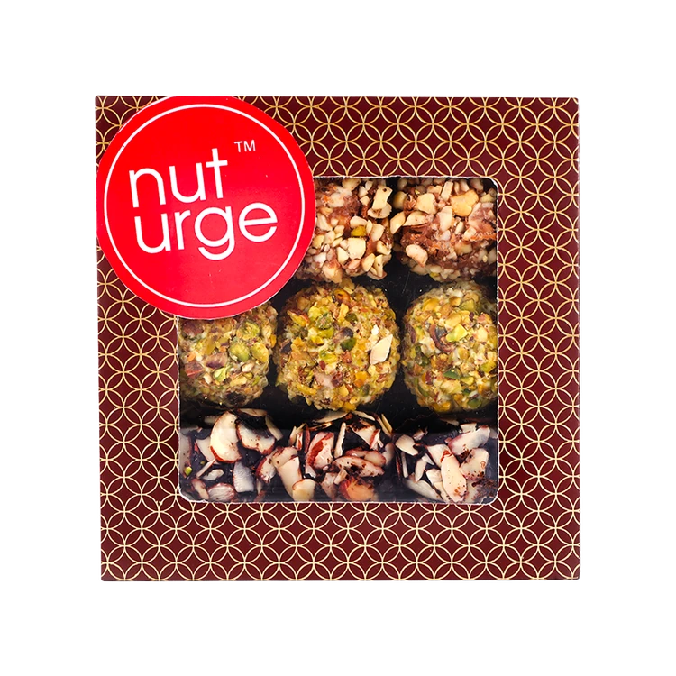 Nuturge Assorted Truffles Box with Nuts & Chocolate