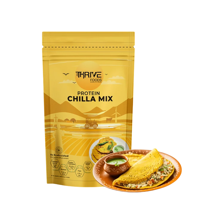 ACETHRIVE FOODS Protein Chilla Mix