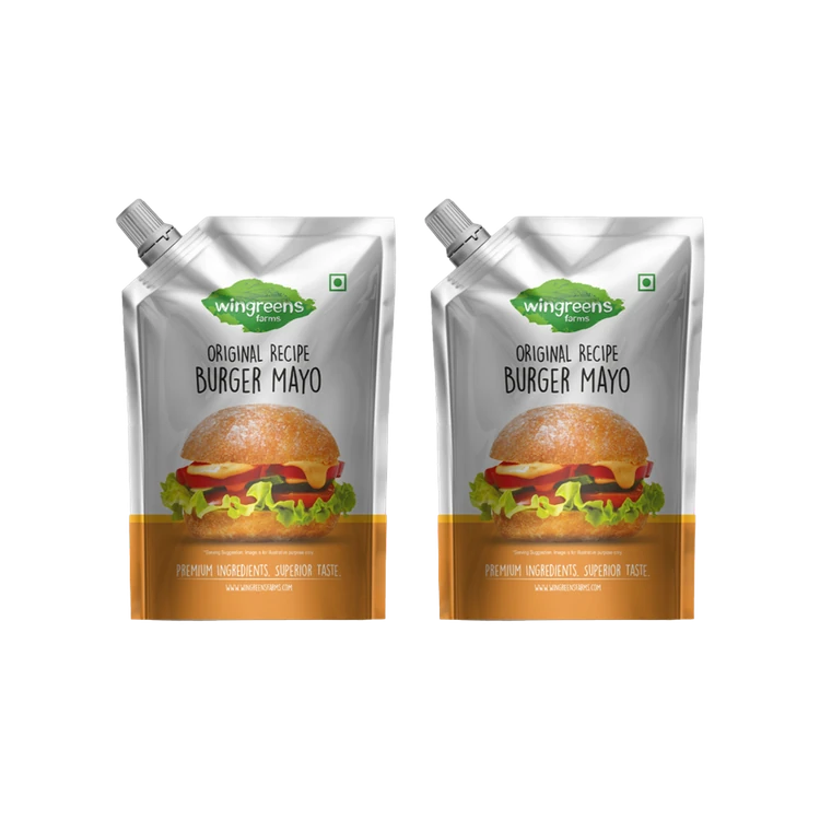 Wingreens Farms Burger Regular Mayonnaise - Pack of 2
