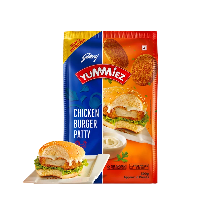 Godrej Yummiez Chicken Burger Patty