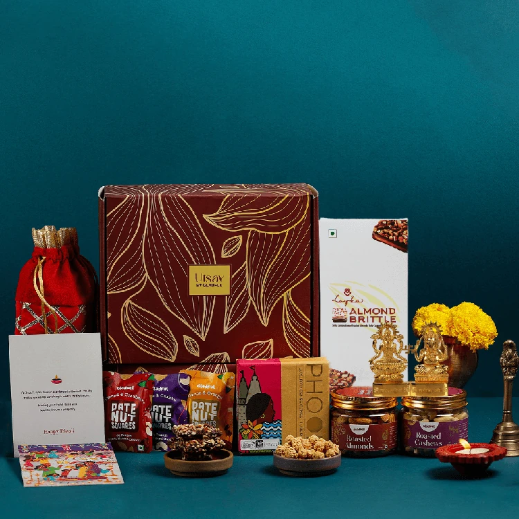 Gladful Khushiyon Ka Utsav Dry Fruits Gift Pack