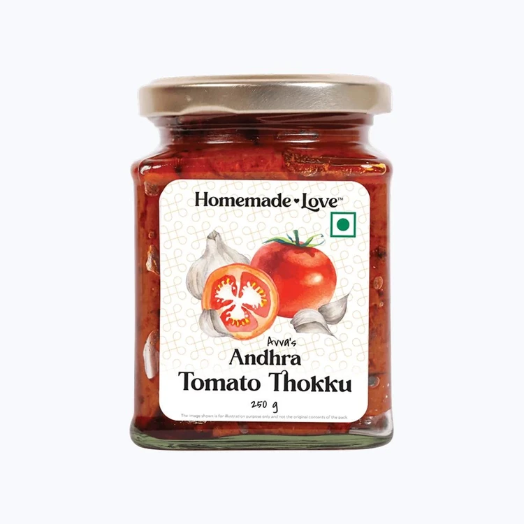 Homemade Love Tomato Thokku Pickle