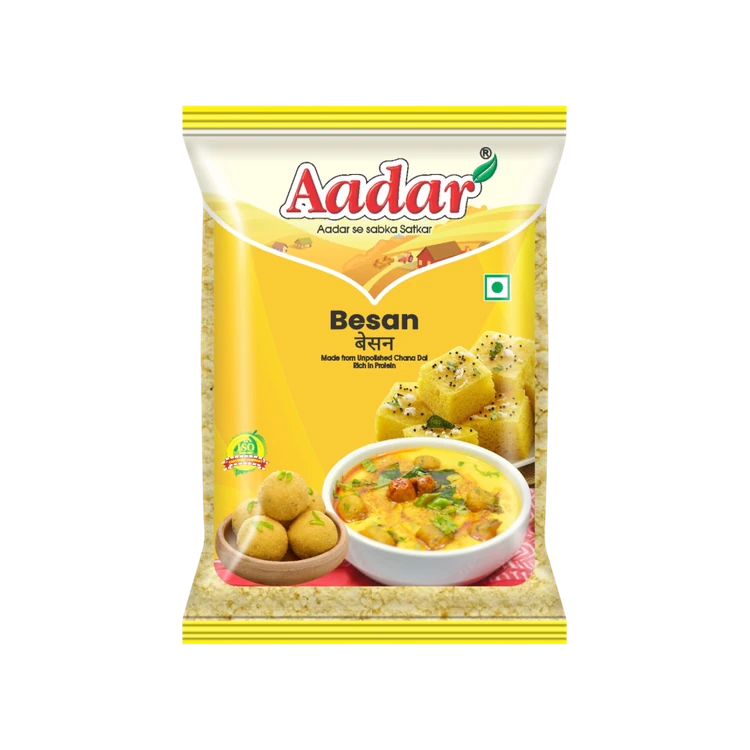 Aadar Channa Dal Besan - Pack of 2 (Kadale Hittu)