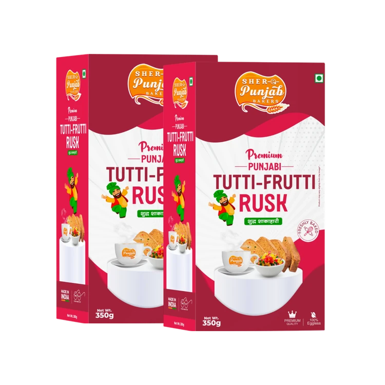 Sher Ae Punjab Bakers Tutti Frutti Rusk