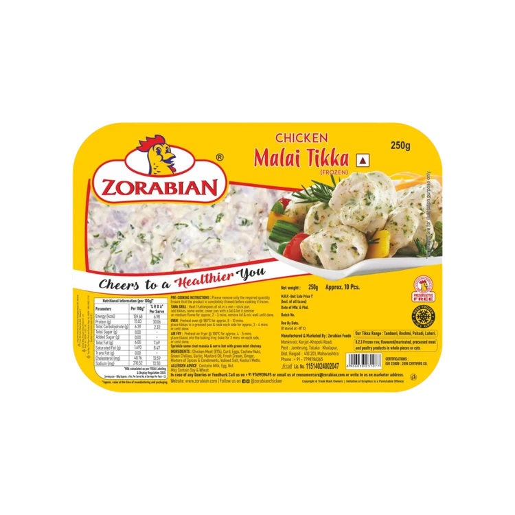 Zorabian Malai Chicken Tikka