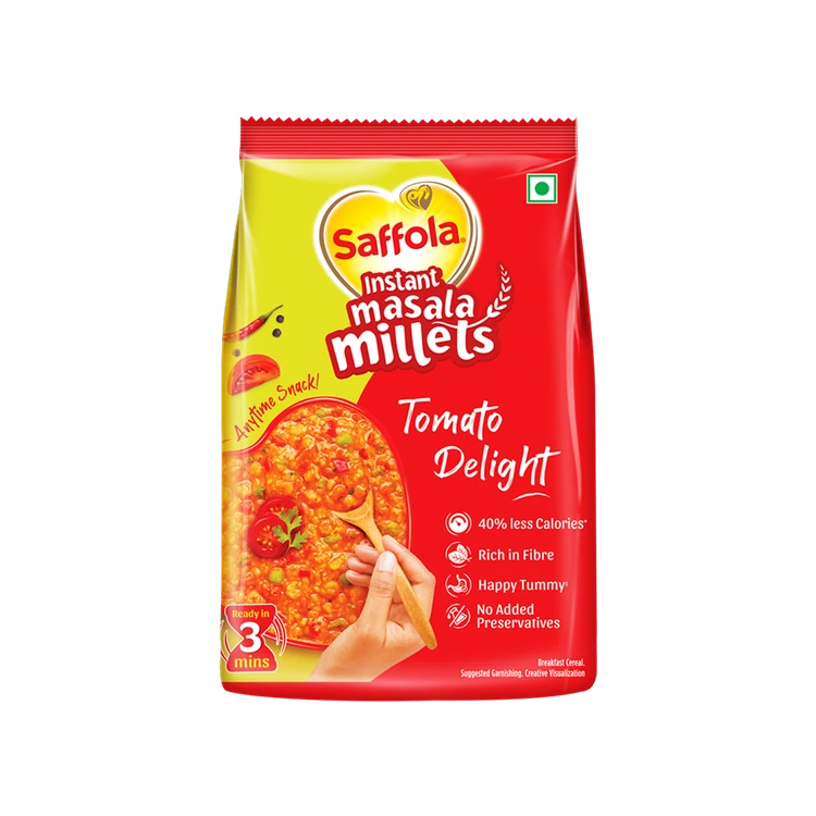Saffola Masala Millet Tomato Delight
