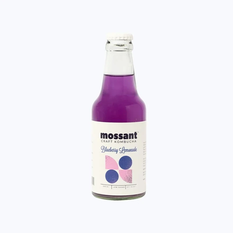 Mossant Craft Blueberry Lemonade Kombucha