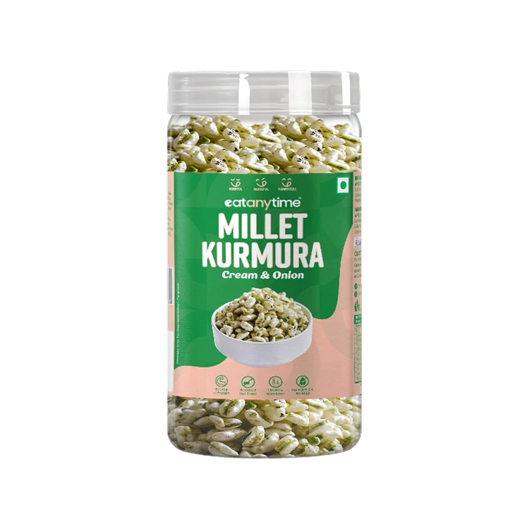 EAT Anytime Millet Kurmura (Cream & Onion)