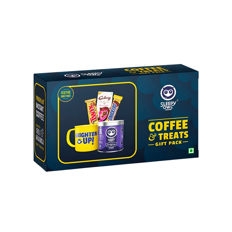 Sleepy Owl Coffee And Treats Gift Pack