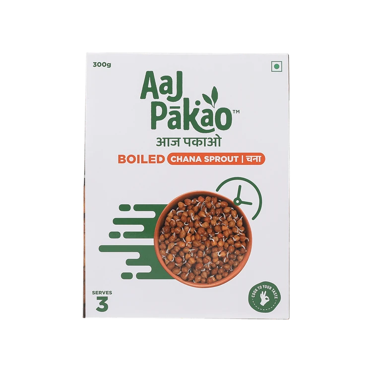 Aaj Pakao Boiled Chana Sprouts