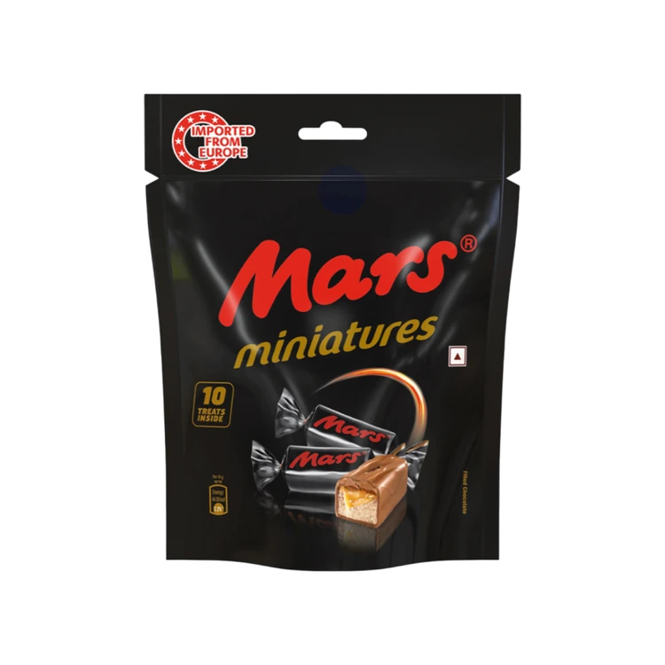 Mars Minis Nougat & Caramel Filled Bar Chocolate Pack