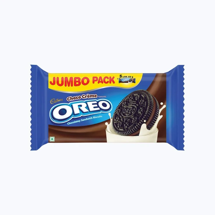 Cadbury Oreo Chocolate Flavour Sandwich Cream Biscuits