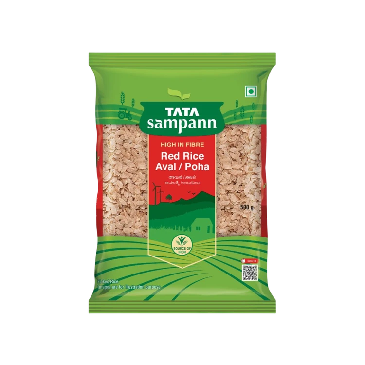Tata Sampann Rice Aval Red Poha (Kempu Avalakki)
