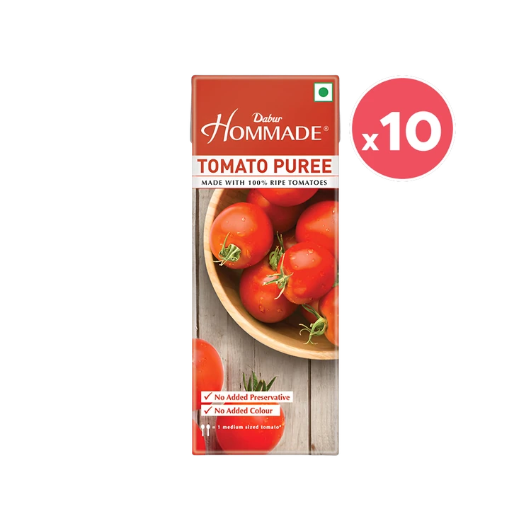 Hommade Tomato Puree - Pack of 10