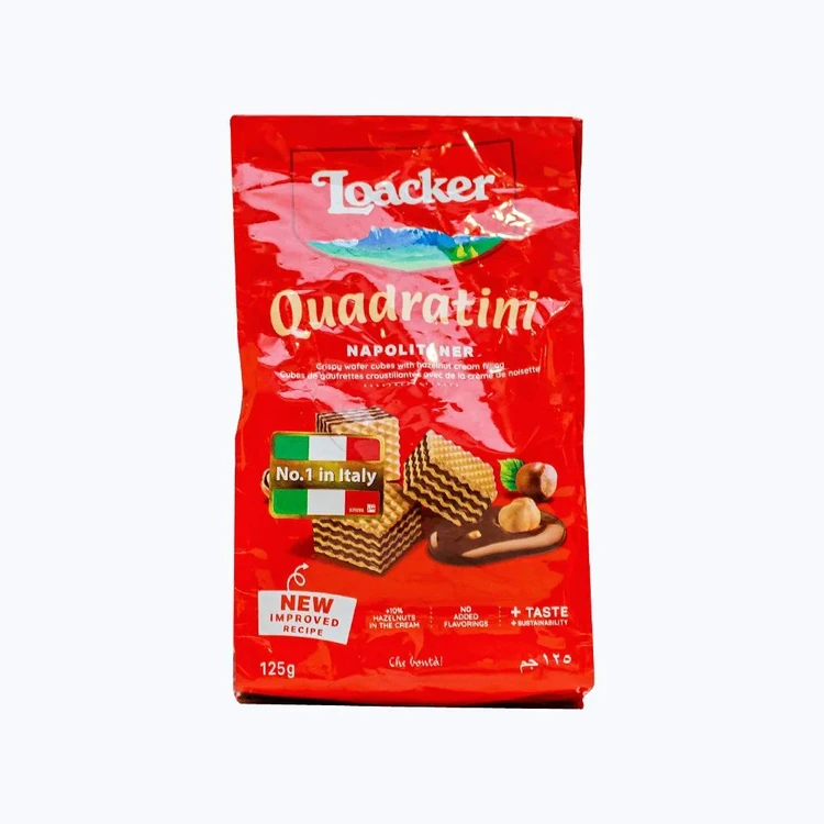 Loacker Quadratini Napolitaner Wafers