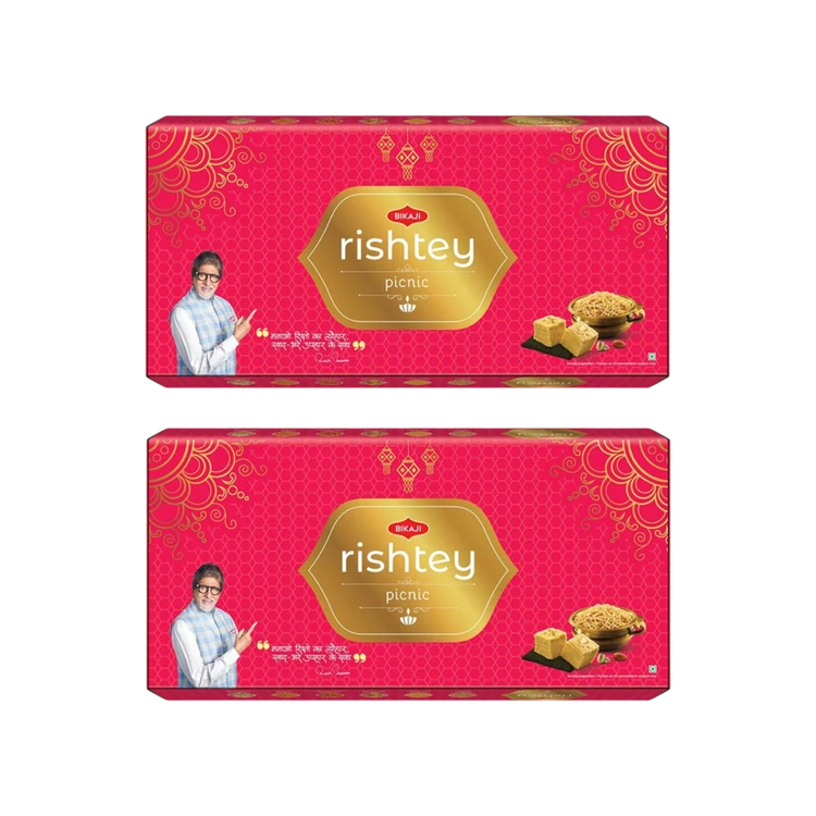 Bikaji Rishtey Double Mazzaa Gift Pack - Pack of 2