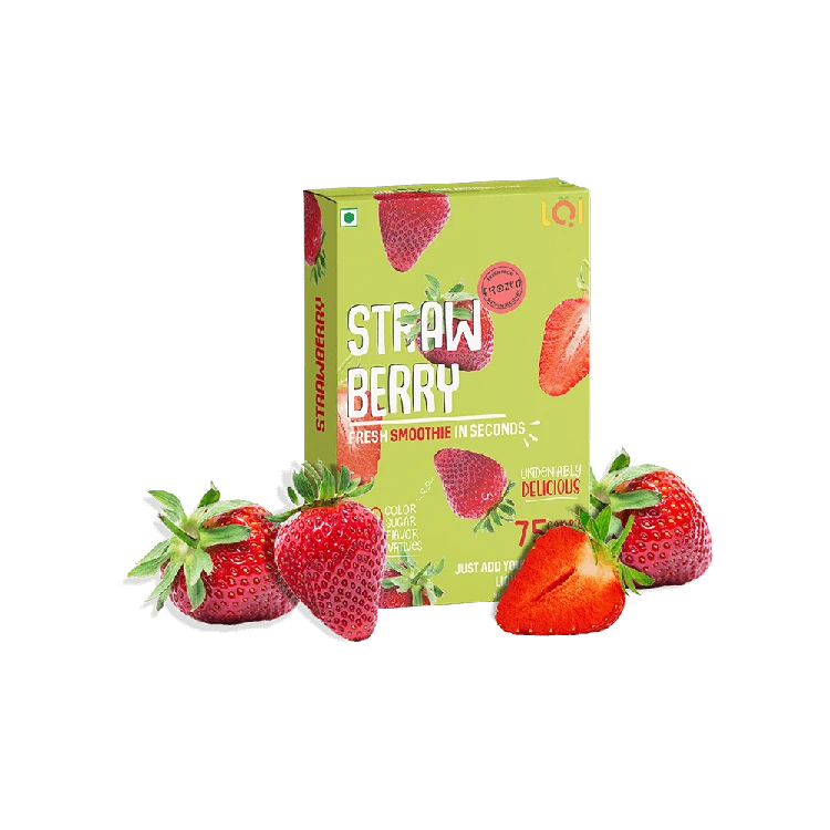 LQI Strawberry Frozen Smoothie