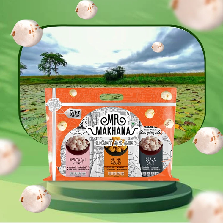 Mr. Makhana Flavoured Makhana Gift Pack