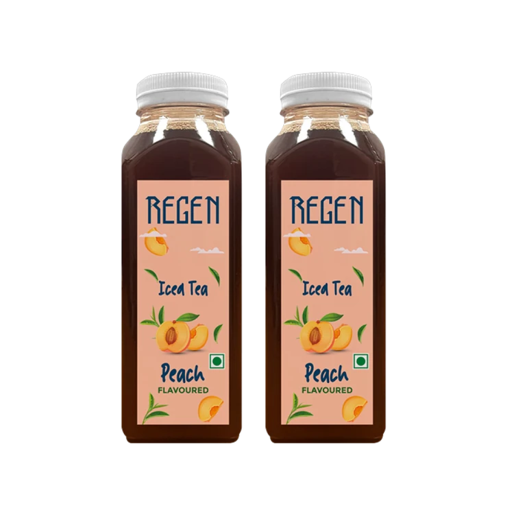 Regen Peach Iced Tea - Pack of 2