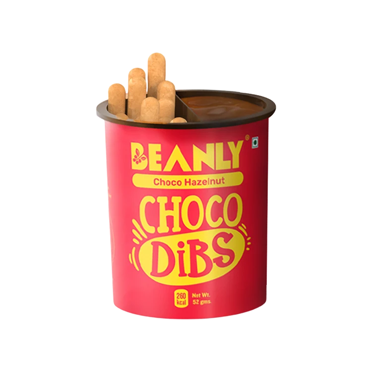 Beanly Choco Hazelnut Spread with Breadsticks