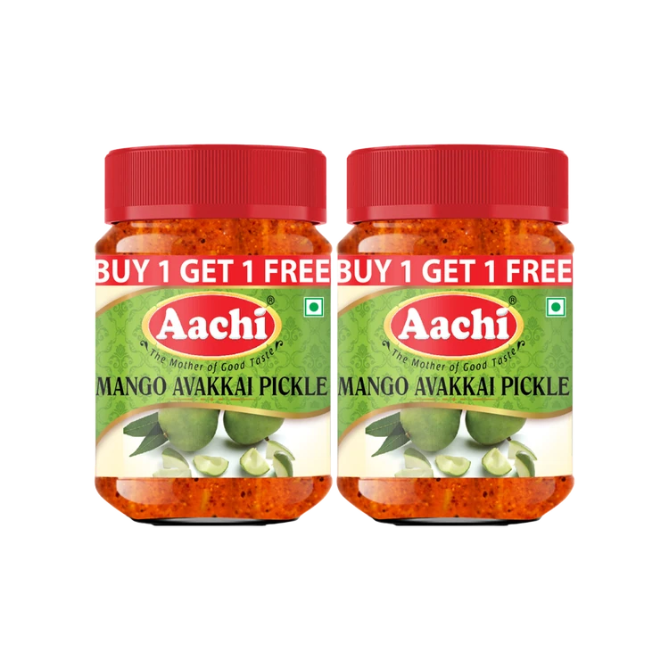 Aachi Avakkai Mango Pickle - Buy One Get One Free