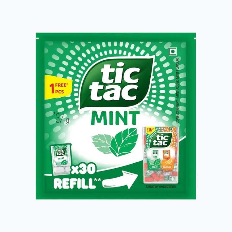 Tic Tac Mint Mouth Freshener Bag