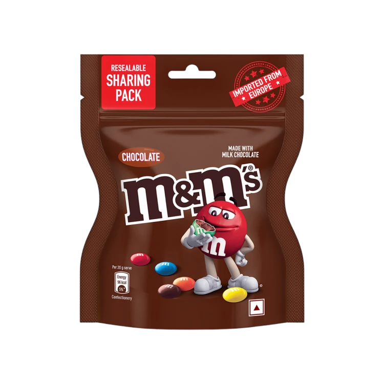 M&M's Milk Shaped Chocolate Pack
