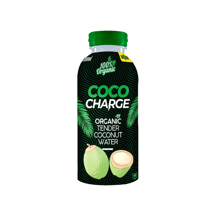 Wow! Coco Charge Organic Coconut Water - Pack of 2