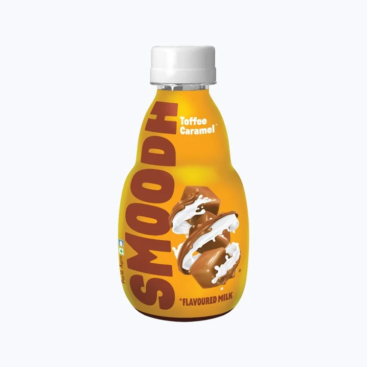 Smoodh Toffee Caramel Flavoured Milk (Pet Bottle)